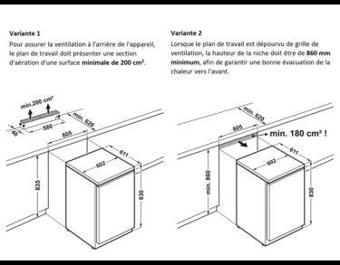 Table top positif, carrosserie epoxy Blanc, 134L