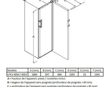 Armoire positive 5°C± 2°C, 394 litres, porte pleine
