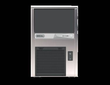 Machine à glaçons pleins 26 kg/24h, réserve 6kg, condenseur eau