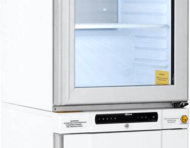 Combiné laboratoire qualifiable vitré +5°C +/-3K et -25°C +/-5K réfrigérateur / congélateur 343L